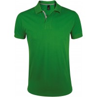 POLO PIQUÉ M/M 2 BOT PORTLAND MEN VERDE